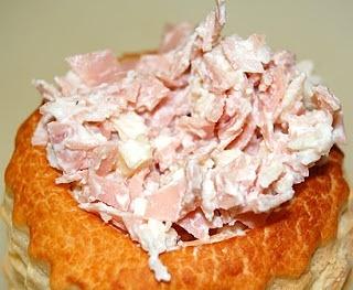 Pastetchen mit Mortadella Mousse