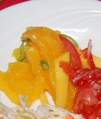 Afrikanischer Mangosalat