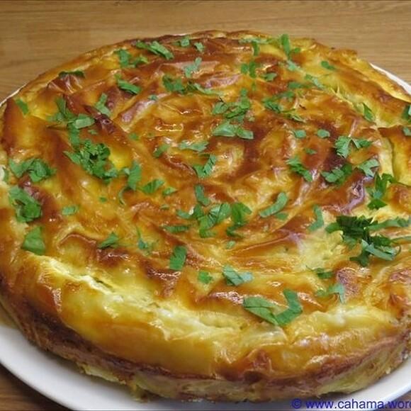 Zucchini-Börek mit Feta