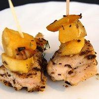 Exotische Hühnchenspieße mit Mango