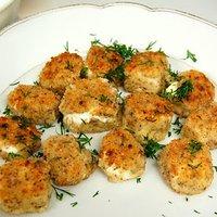 Gebackener Käse mit Dill
