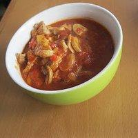 Gyros-Tomaten-Suppe