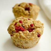 Bananen-Himbeer-Muffins