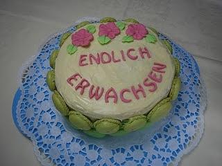 Macaron-Torte zur Jugendweihe