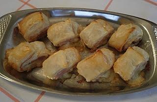 Schinken Käse Röllchen