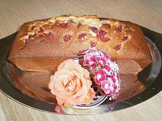 Schneller Himbeerkuchen