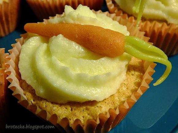 Karotten Cupcakes