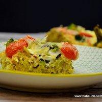 Tarte mit Quinoa und Broccoli