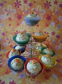 Vanille-Kakao-Cupcakes