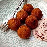 Kürbis-Falafel
