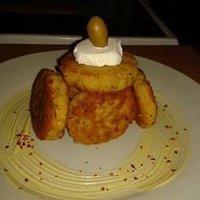 Couscoustaler mit Ziegenfrischkäse