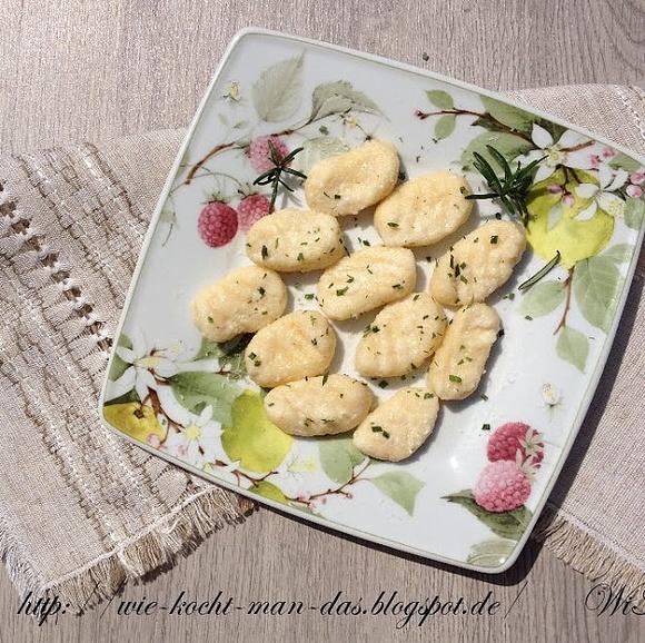 Herzhafte Quark-Gnocchi