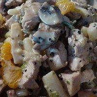 Erfrischender Geflügelsalat