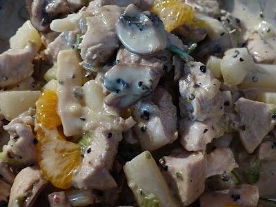 Erfrischender Geflügelsalat
