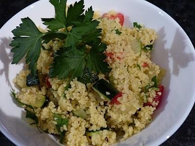 Salat mit Couscous
