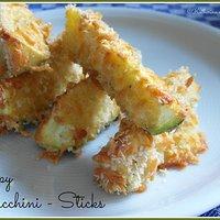 Crispy Zucchini - Sticks aus dem Backofen