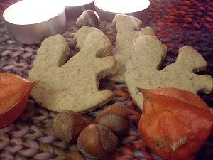 Orangen-Haselnusseichhörnchen vegan