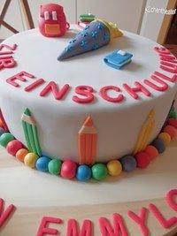 Motivtorte Einschulung