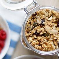 Kokos Granola mit Parfait Rezept