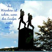 Giggle of the day . . . wandern.