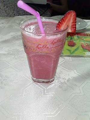 Erdbeer-Kokos Shake