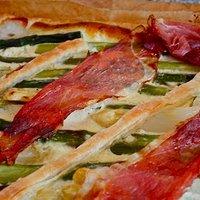 Spargelquiche / Blätterteig