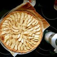 Galette mit Äpfel