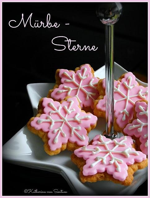 Mürbeteig Sterne