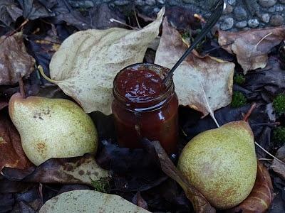 Birnen und Feigen Marmelade