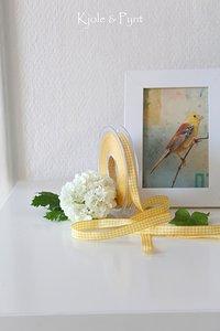 Kariert ! Bändchen in Sommerfarben