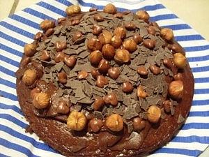 Schoko-Karamelltorte vegan