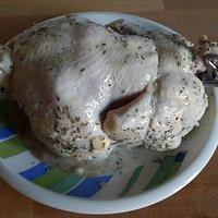 Buttermilchhähnchen mit Aprikosenglasur