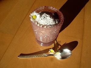 Muffin mit gemischten Beeren und Schokoladenkern vegan