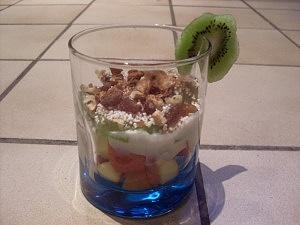 Apfel-Kiwi-Geschichte vegan