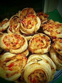 Blätterteig-Schnecken