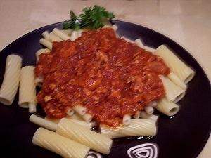 Vegane Nudeln Bolognese