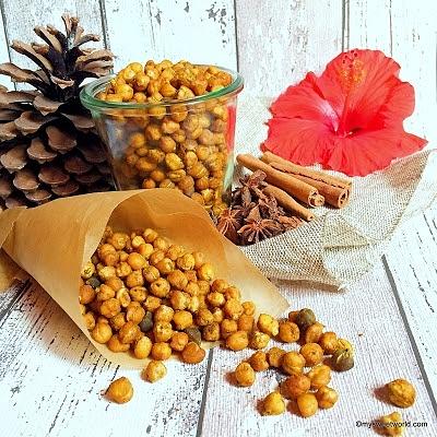 Kichererbsen Snack,vegan und gesund