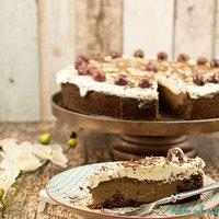 Schoko Eierlikör Kirsch Käsekuchen