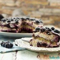 Heidelbeertraum-Torte mit Lillet