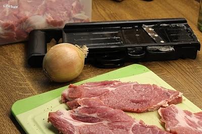 Marinierter Schweinenackensteak