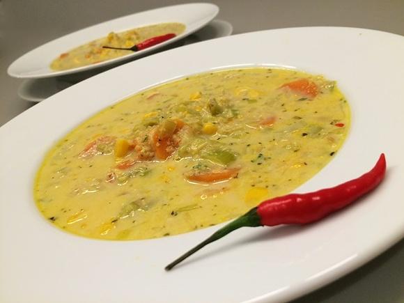 Pannonische Maissuppe