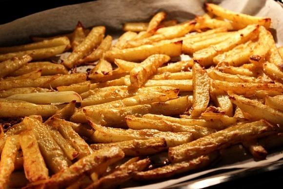 Backofen Pommes
