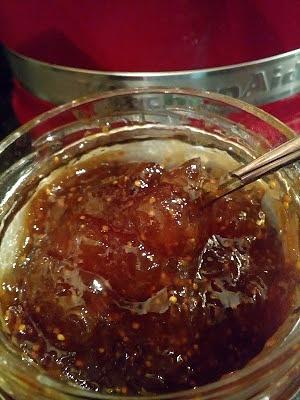 Feigenmarmelade mit merlot und ceylon zimt