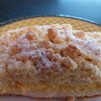 Apfelkuchen vom Blech mit Pudding & Streuseln