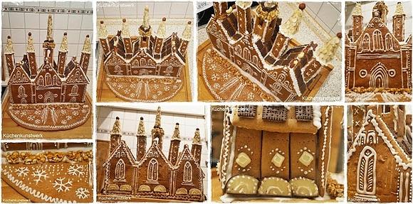 Mein Lebkuchenhaus für Weihnachten bereit