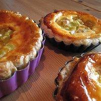 Rhabarber-Tartelettes