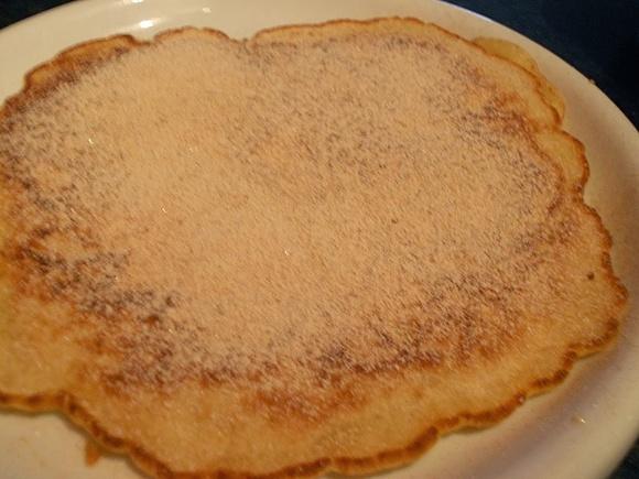 Kokos Zimt Apfelpfannkuchen