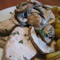 Hähnchen-Champignon-Auflauf