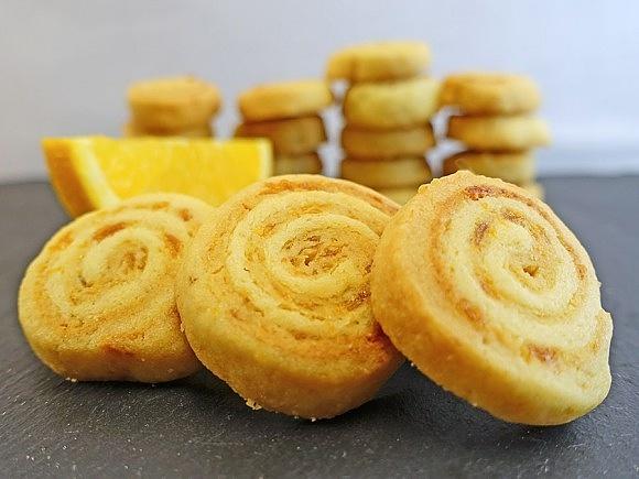 Köstliche Orangenschnecken