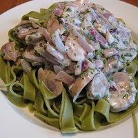 Tagliatelle verde mit leichter Sauce